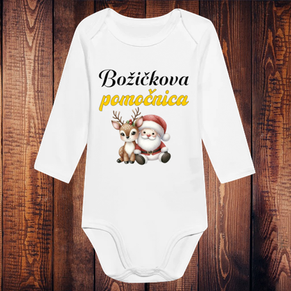 Božični BODI - Božičkov pomočnik / pomočnica